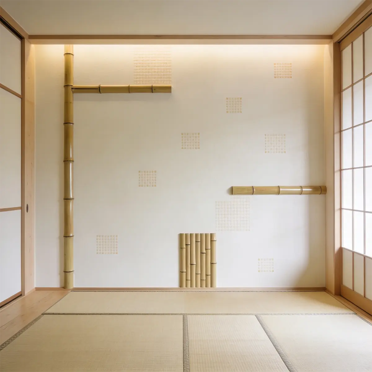 Processus de création Maison Takehana, choix de la matière bambou pour mobilier japonais