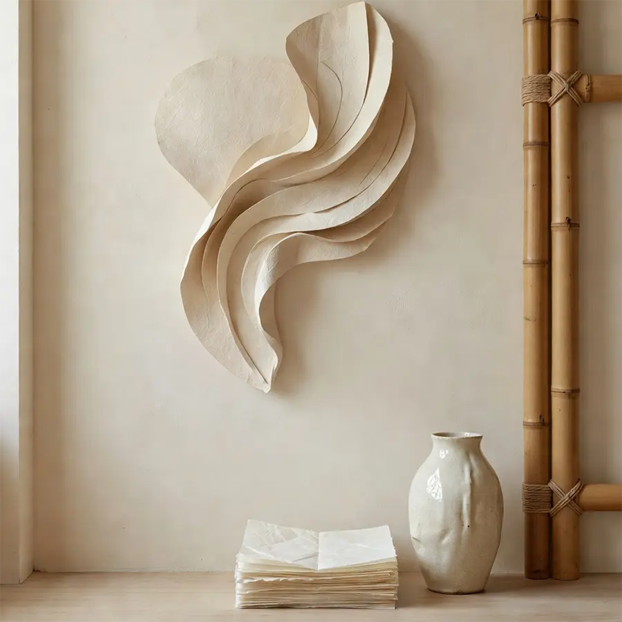 Objets d’intérieur contemplatifs Maison Takehana en bambou, papier washi et ambiance japonaise